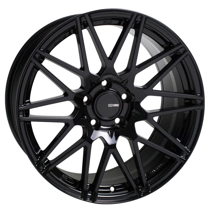 Enkei TMS 17x8 5x114.3 35mm Offset 72.6mm Bore Gloss Black Wheel