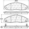 StopTech Performance Brake Pads