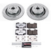 Power Stop 08-13 Infiniti G37 Rear Z26 Street Warrior Brake Kit