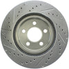 StopTech Select Sport 06-17 Dodge Charrger/14-17 Chrysler 300 Slotted & Drilled Front Left Rotor