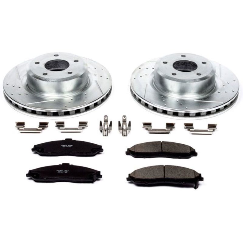 Power Stop 05-06 Pontiac GTO Front Z23 Evolution Sport Brake Kit