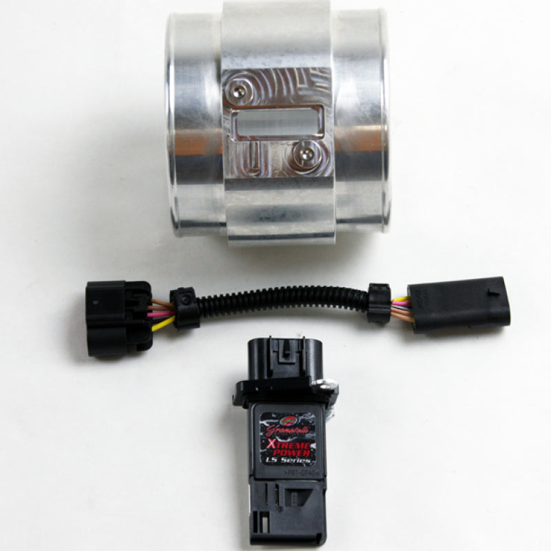 Granatelli GM Series 95mm Mass Airflow Sensor Housing w/5-Pin to Slot Style GM MAF Harness