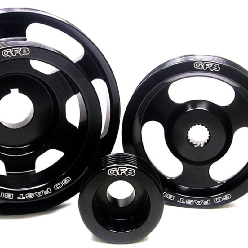 GFB 08+ WRX/STi / 09+ Forester / 03-09 LGT 3 pc Underdrive/Non-Underdrive Pulley Kit