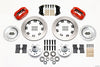 Wilwood Forged Dynalite Front Kit 12.19in Red Magnum Force Drop Spndle