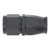 DeatschWerks 10AN Female Swivel Straight Hose End PTFE (Incl 1 Olive Insert) - Anodized Matte Black