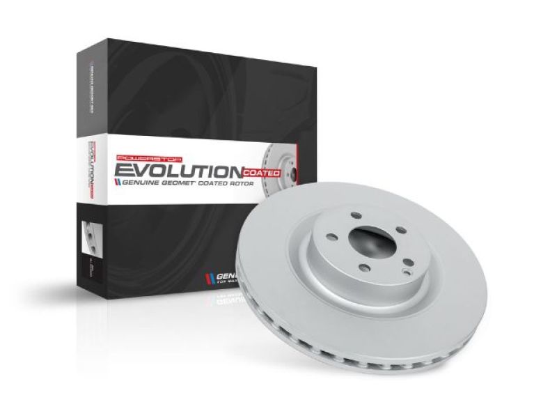 Power Stop 02-05 Audi A4 Front Evolution High Carbon Geomet Coated Rotor