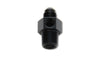 Vibrant -6AN Male to 3/8in NPT Male Union Adapter Fitting w/ 1/8in NPT Port