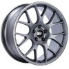 BBS CH-R 20x9 5x120 ET29 Satin Titanium Polished Rim Protector Wheel -82mm PFS/Clip Required