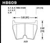 Hawk 08-15 Audi R8 HT-10 Race Front Brake Pads