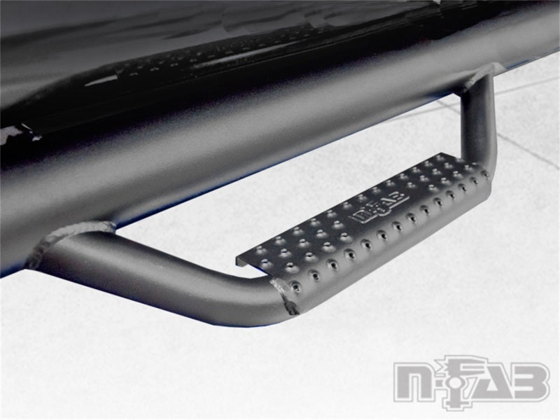 N-Fab Nerf Step 95-04 Toyota Tacoma Ext. Cab 6ft Bed - Tex. Black - W2W - 3in