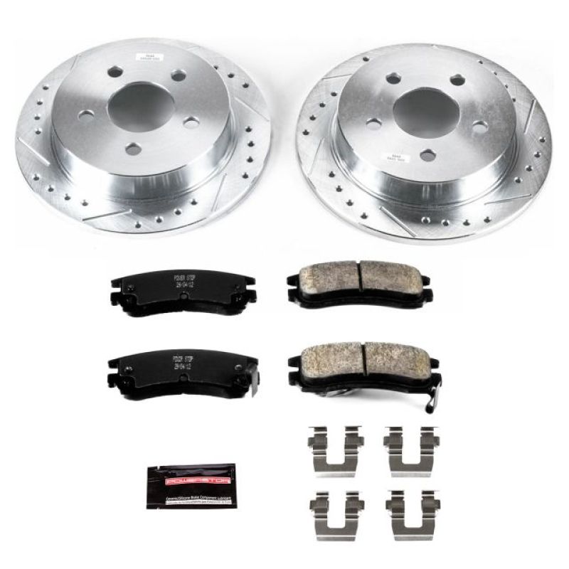 Power Stop 04-05 Buick Century Rear Z23 Evolution Sport Brake Kit