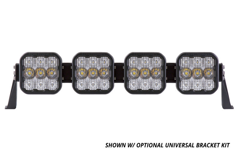 Diode Dynamics SS5 Sport Universal CrossLink 4-Pod Lightbar - White Combo