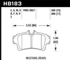 Hawk 94-04 Ford Mustang HPS Street Rear Brake Pads