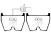 EBC 06-09 Audi RS4 4.2 (Cast Iron Rotors) Bluestuff Front Brake Pads