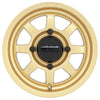 Method MR410 14x7 4+3/+13mm Offset 4x156 132mm CB Gold Wheel