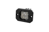 Diode Dynamics Stage Series C1 LED Pod Pro - White Flood Flush ABL Each