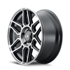 ION Type 146 20x10 / 6x135 BP / -19mm Offset / 87.1mm Hub Matte Black W/Machined Dart Tint Wheel