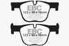 EBC 12+ BMW ActiveHybrid 3 3.0 Turbo Greenstuff Rear Brake Pads