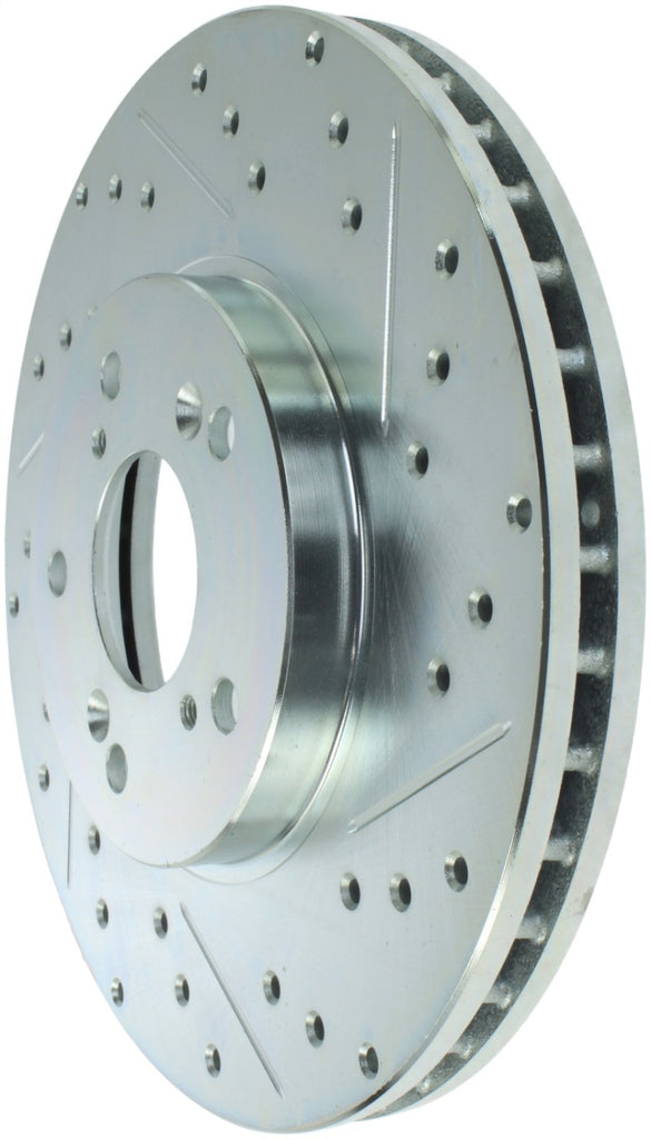 StopTech Select Sport 99-08 Acura TL (STD Caliper) / 01-03 CL Slotted and Drilled Left Front Rotor