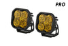 Diode Dynamics SS3 LED Pod Pro - Yellow Spot Standard (Pair)