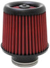 AEM DryFlow Air Filter - Round Tapered 5in Top OD x 6 Base OD x 5.563in H x 3in Flange ID