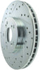 StopTech Select Sport 99-08 Acura TL (STD Caliper) / 01-03 CL Slotted and Drilled Right Front Rotor