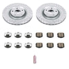 Power Stop 06-13 Chevrolet Corvette Front Z26 Street Warrior Brake Kit