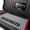 Mishimoto Universal Carbon Fiber Intercooler - Matte Tanks - 600mm Silver Core - S-Flow - C V-Band