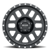 Method MR306 Mesh 17x8.5 0mm Offset 5x4.5 83mm CB Matte Black Wheel