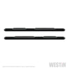 Westin Premier 4 Oval Nerf Step Bars - 85 in - Black