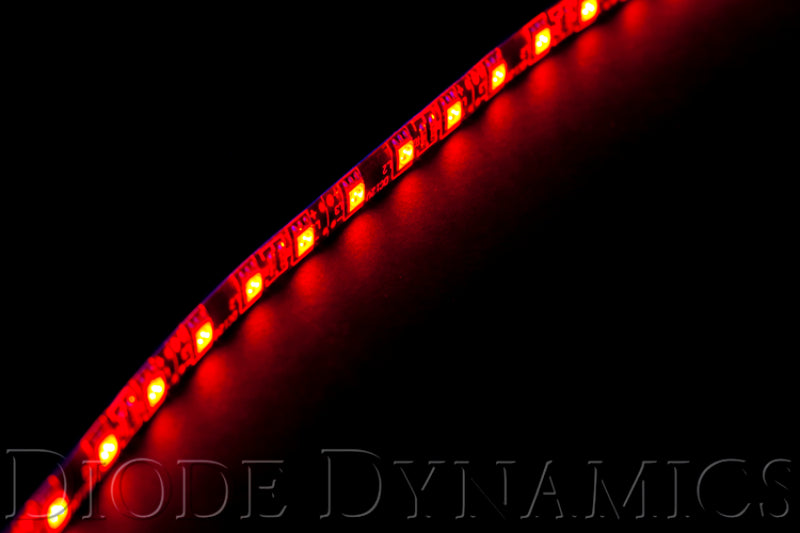 Diode Dynamics LED Strip Lights - Red 100cm Strip SMD100 WP