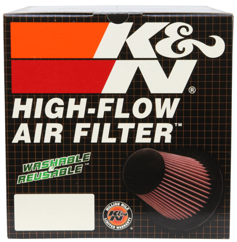 K&N Filter Universal Air Filter Carbon Fiber Top With 6in Flange x 7.5in Base x 6in H