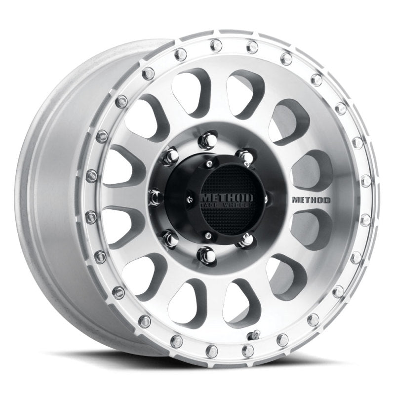 Method MR315 17x8.5 0mm Offset 8x6.5 130.81mm CB Machined/Clear Coat Wheel