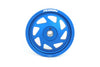 Perrin 19-21 Subaru WRX / 16-18 Forester Lightweight Crank Pulley (FA/FB Engines w/Large Hub) - Blue