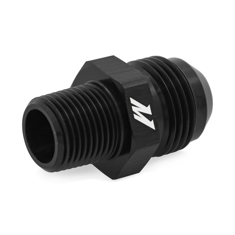 Mishimoto Aluminum -4AN to 1/8 NPT Fitting - Black