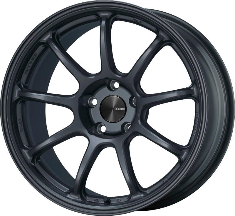 Enkei PF09 18x9 5x100 42mm Offset 75mm Bore Matte Gunmetal Wheel