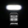 XK Glow XKchrome 20w LED Cube Light w/ RGB Accent Light Kit w/ Controller- Driving Beam 2pc