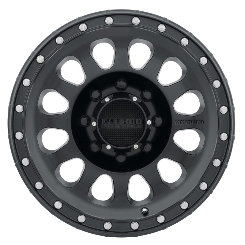 Method MR315 18x9 +18mm Offset 8x180 130.81mm CB Matte Black Wheel