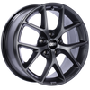 BBS SR 18x8 5x120 ET32 Satin Grey Wheel -82mm PFS/Clip Required