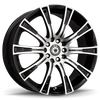 Konig Crown 18x8 5x114.3 ET40 Black Machine Face