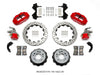 Wilwood Narrow Superlite 4R / MC4 Rear Kit 12.88 Drilled Red Currie Pro-Tour Unit Bearing Floater