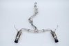 Invidia 2022+ Subaru WRX N1 Twin Outlet Single Layer Tip Cat-Back Exhaust