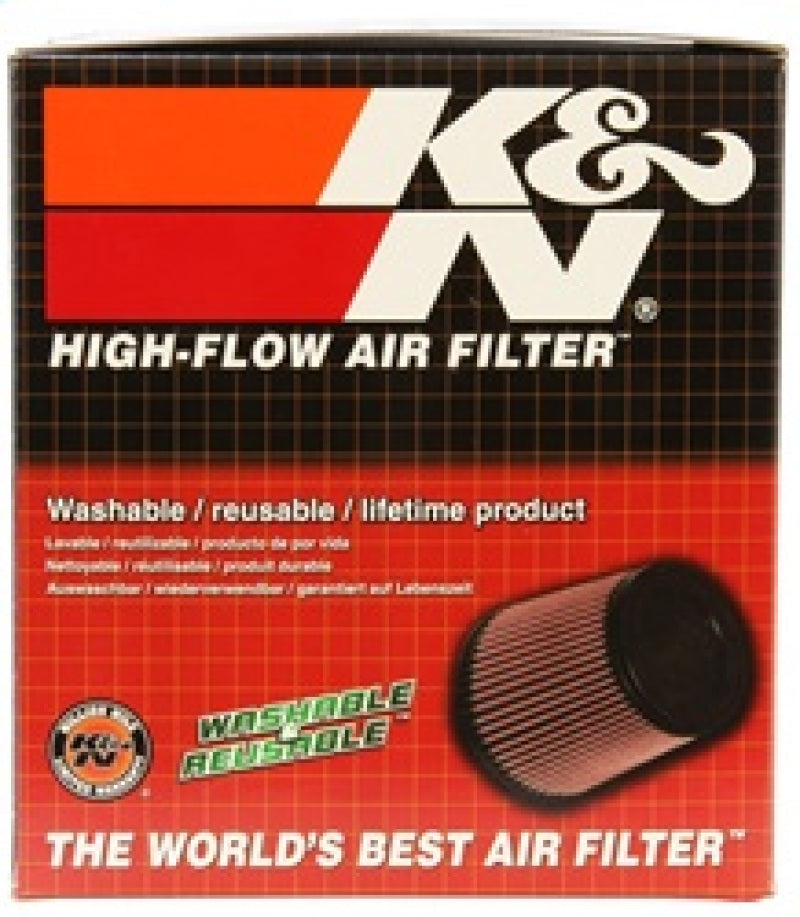 K&N Universal X-Stream Clamp-On Air Filter 3.313in Flg ID/4.875in Base OD/4in Top OD/4.25in H