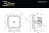 Diode Dynamics SS3 Max ABL - Yellow Driving Standard (Single)