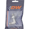 DeatschWerks 6AN Male Flare To 6AN Male Flare Bulkhead Adapter 90-Degree (Incl. Nut)