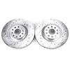 Power Stop 15-18 Audi S3 Front Evolution Drilled & Slotted Rotors - Pair