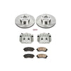 Power Stop 98-02 Subaru Forester Front Autospecialty Brake Kit w/Calipers