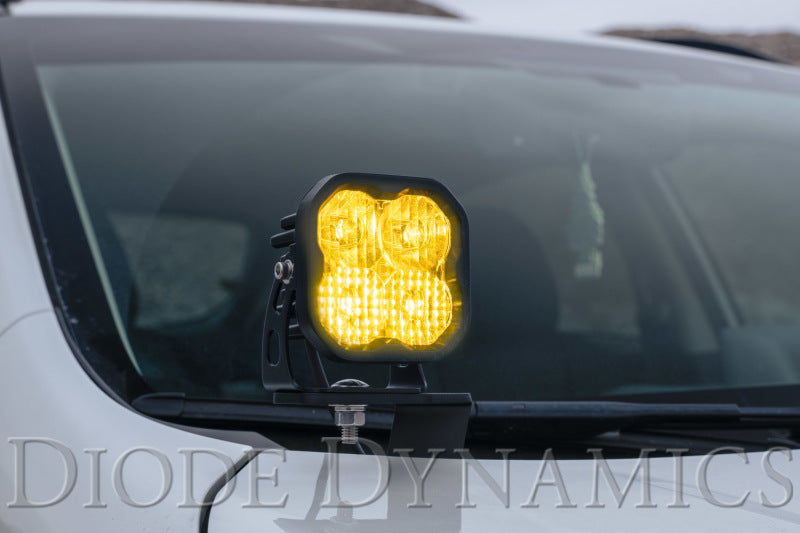 Diode Dynamics SS3 LED Pod Pro - Yellow Combo Standard (Single)