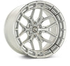 Vossen HFX-1 20x10 / 5x127 / ET-18 / Super Deep / 71.5 CB - Silver Polished Wheel