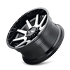 ION Type 143 20x10 / 6x135 BP / -19mm Offset / 87.1mm Hub Black/Machined Wheel